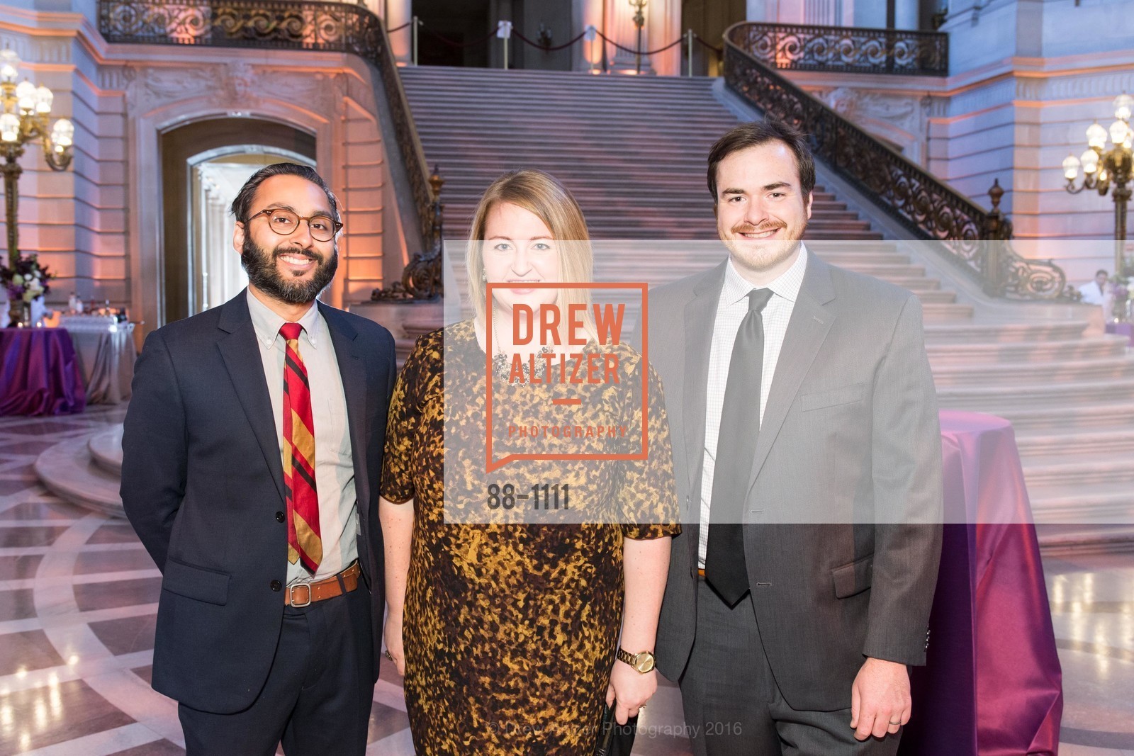 Vivek Srivastava, Brittany Hodge, Nathan Reed, St Anthony Foundation Serving Hope, San Francisco City Hall. 1 Dr Carlton B Goodlett Pl, April 14th, 2016, Photo #88-1111 Vivek Srivastava, Brittany Hodge, Nathan Reed, Photo #88-1111