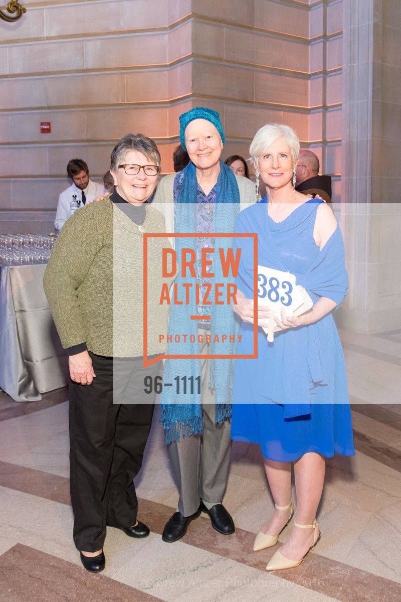 Ellen McCabe, Sheral Marshall, Sherry Wood, St Anthony Foundation Serving Hope, San Francisco City Hall. 1 Dr Carlton B Goodlett Pl, April 14th, 2016, Photo #96-1111 Ellen McCabe, Sheral Marshall, Sherry Wood, Photo #96-1111