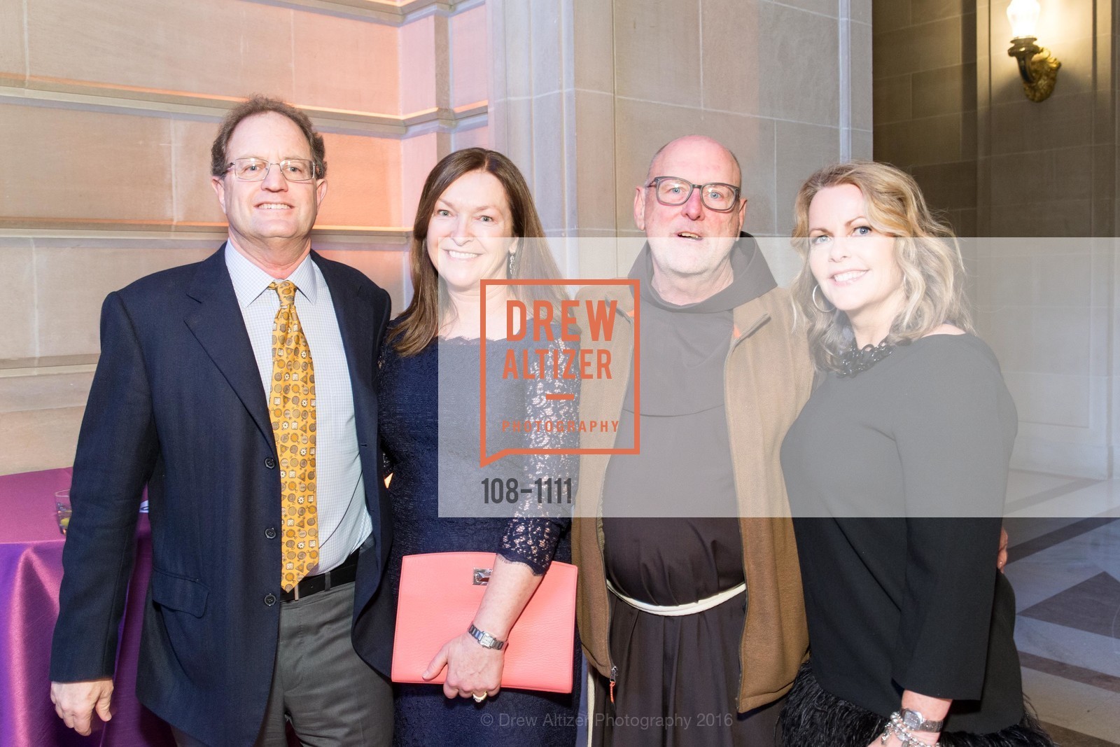 Michael Parish, Anne Parish, John Hardin, Kathleen Dowling McDonough, St Anthony Foundation Serving Hope, San Francisco City Hall. 1 Dr Carlton B Goodlett Pl, April 14th, 2016, Photo #108-1111 Michael Parish, Anne Parish, John Hardin, Kathleen Dowling McDonough, Photo #108-1111
