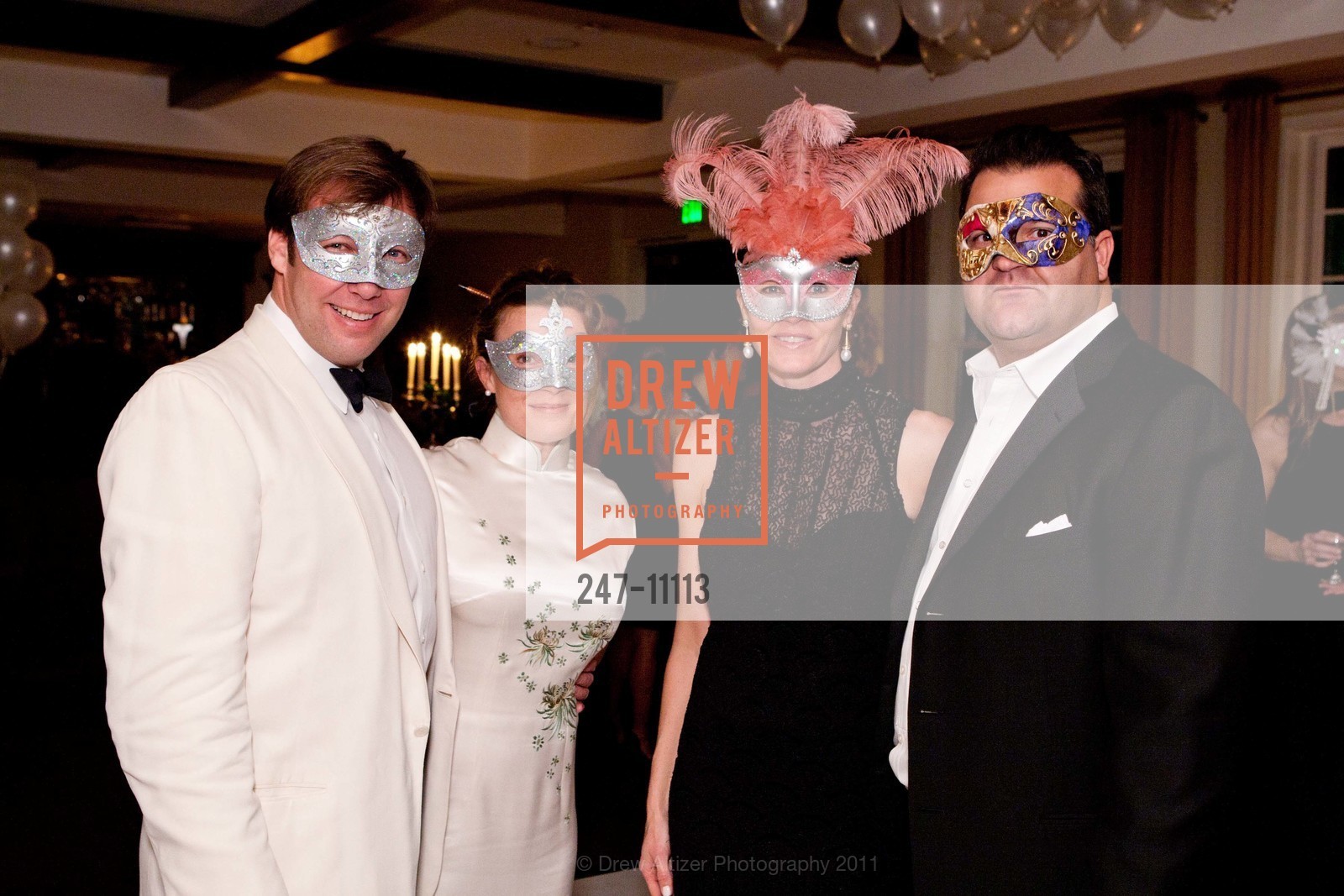 Gardner Robinson, Ron Fiore, TRUMAN CAPOTE'S Black and White Masked Ball, US, January 8th, 2011, Photo #247-11113 Gardner Robinson, Ron Fiore, Photo #247-11113
