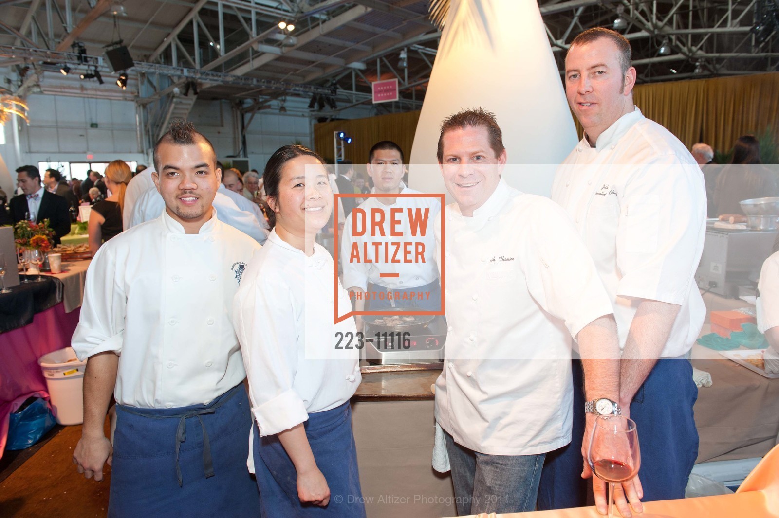 John Del Rosario, Janine Fong, Tim Wong, Josh Thomsen, Josh Ladd, MEALS ON WHEELS 24th Annual Star Chefs & Vintners Gala, US, May 15th, 2011, Photo #223-11116 John Del Rosario, Janine Fong, Tim Wong, Josh Thomsen, Josh Ladd, Photo #223-11116