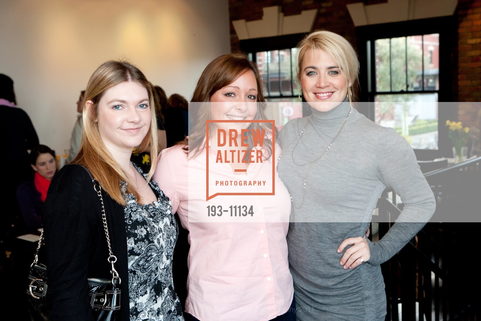 Katie Faulkner, Elizabeth Thompson, Ashley Hayes, SPINSTERS OF SAN FRANCISCO Breakfast Club to Benefit CITY OF DREAMS, US, January 10th, 2011, Photo #193-11134 Katie Faulkner, Elizabeth Thompson, Ashley Hayes, Photo #193-11134