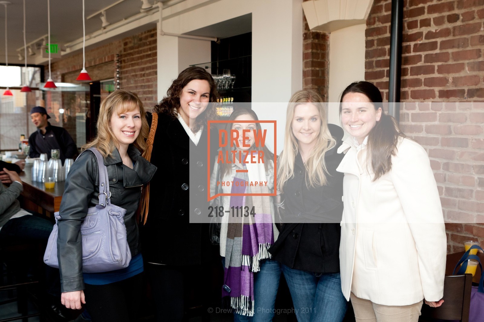 Jenna Hudson, Lauren Willard, Jenny Lustig, Matilda Regan, Kristen Leep, SPINSTERS OF SAN FRANCISCO Breakfast Club to Benefit CITY OF DREAMS, US, January 10th, 2011, Photo #218-11134 Jenna Hudson, Lauren Willard, Jenny Lustig, Matilda Regan, Kristen Leep, Photo #218-11134