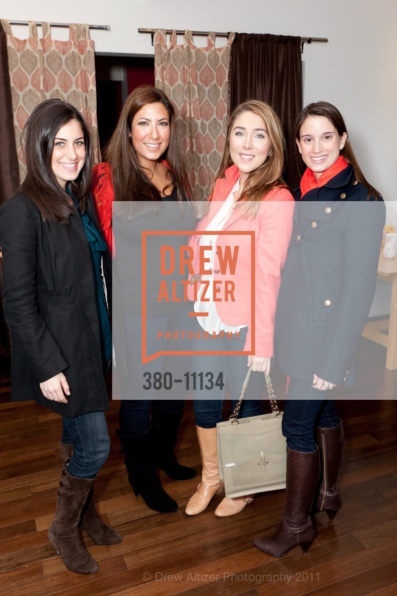 Alex Burtoft, Reem Assaf, Nicolette Martin, Jessica Killoren, SPINSTERS OF SAN FRANCISCO Breakfast Club to Benefit CITY OF DREAMS, US, January 10th, 2011, Photo #380-11134 Alex Burtoft, Reem Assaf, Nicolette Martin, Jessica Killoren, Photo #380-11134