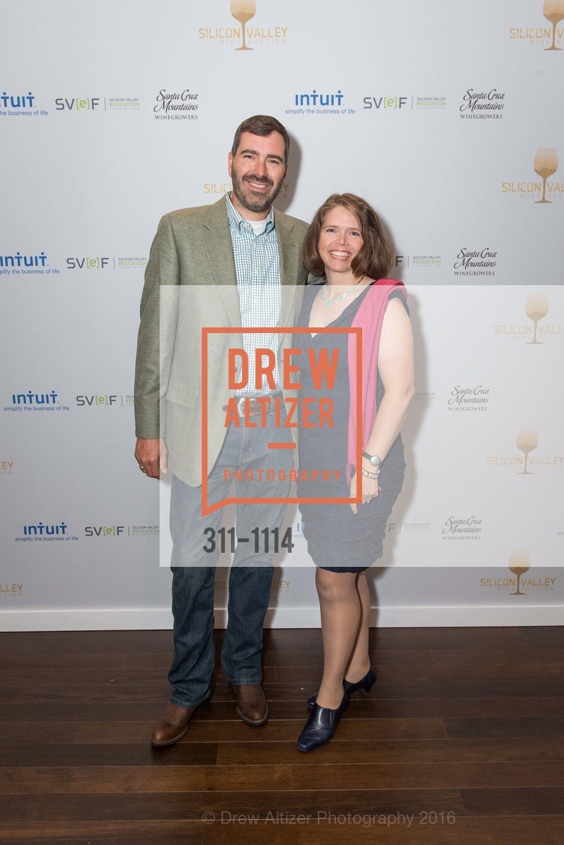 Andrew Bogan, Christine Cragholm, Silicon Valley Wine Auction, Levi's Stadium. 4900 Marie P DeBartolo Way, April 16th, 2016, Photo #311-1114 Andrew Bogan, Christine Cragholm, Photo #311-1114