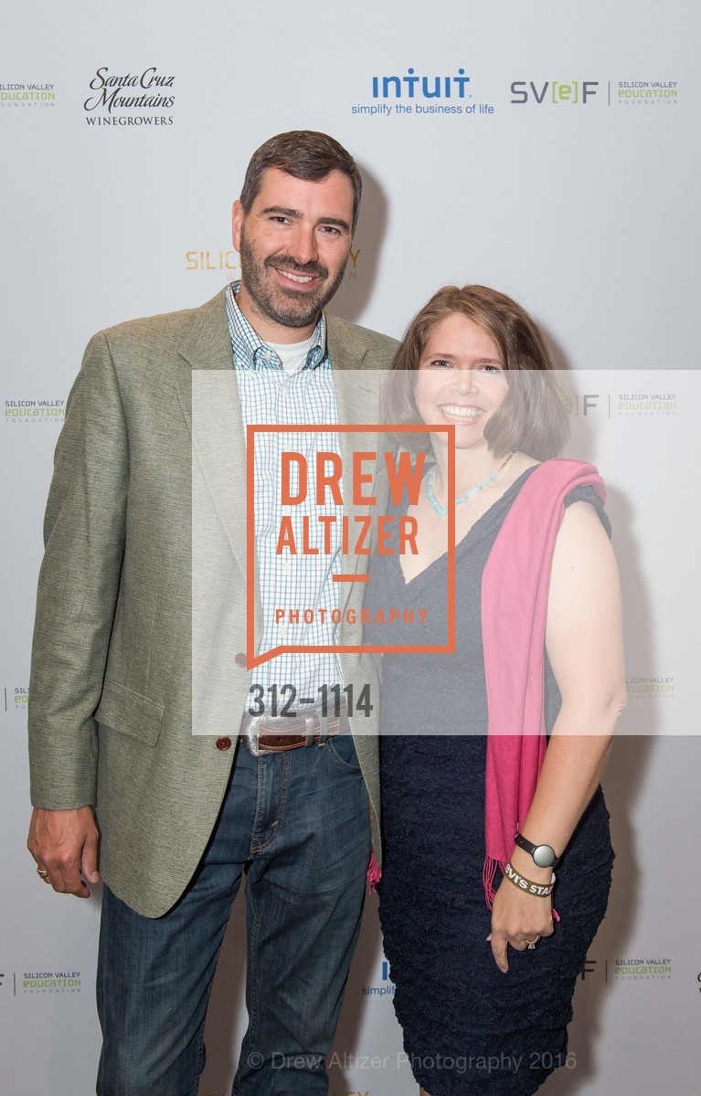 Andrew Bogan, Christine Cragholm, Silicon Valley Wine Auction, Levi's Stadium. 4900 Marie P DeBartolo Way, April 16th, 2016, Photo #312-1114 Andrew Bogan, Christine Cragholm, Photo #312-1114
