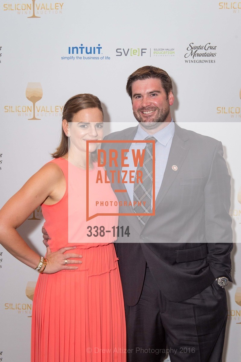Emily Heitmann, Eric Heitmann, Silicon Valley Wine Auction, Levi's Stadium. 4900 Marie P DeBartolo Way, April 16th, 2016, Photo #338-1114 Emily Heitmann, Eric Heitmann, Photo #338-1114