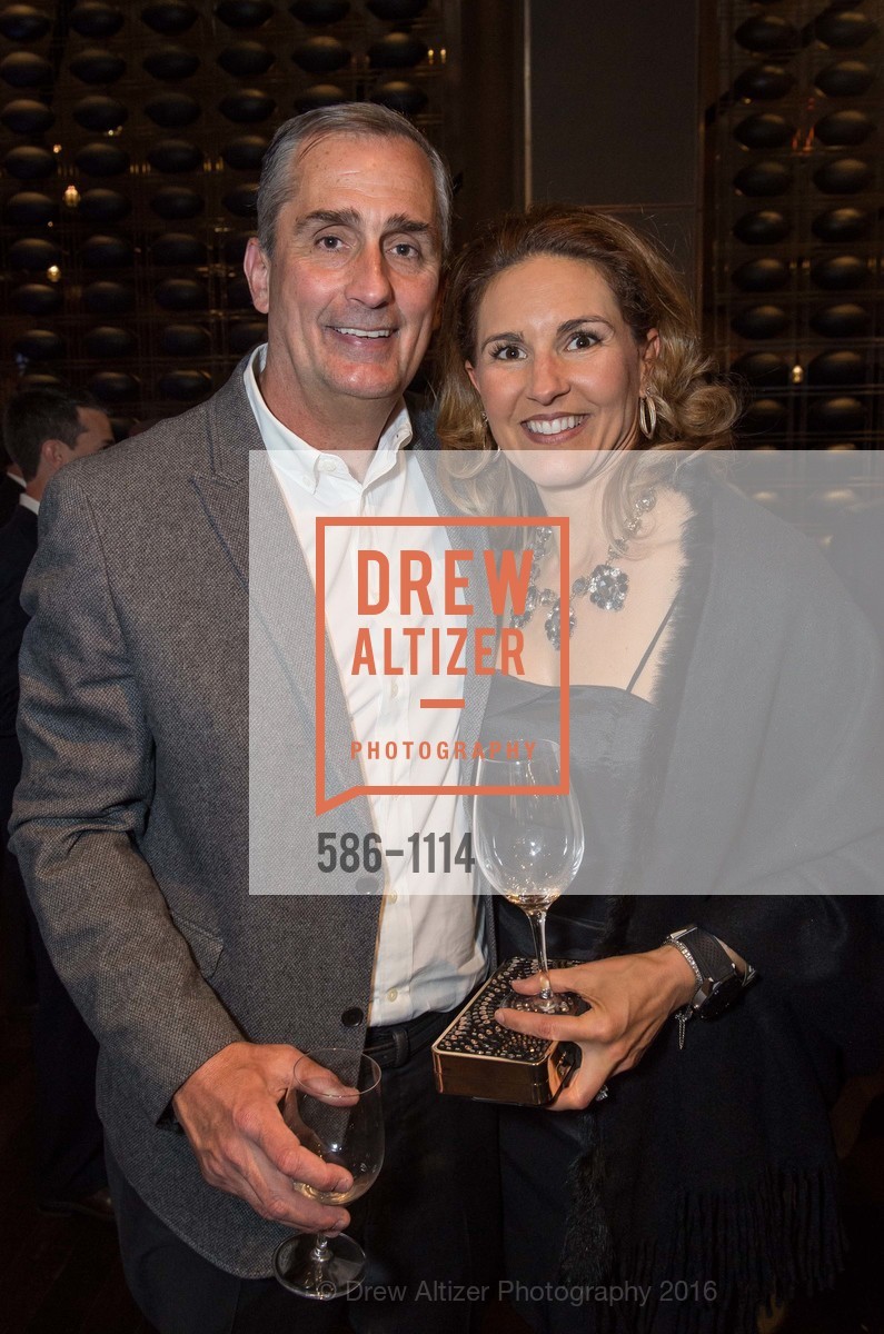 Brian Krzanich, Brandee Krzanich, Silicon Valley Wine Auction, Levi's Stadium. 4900 Marie P DeBartolo Way, April 16th, 2016, Photo #586-1114 Brian Krzanich, Brandee Krzanich, Photo #586-1114