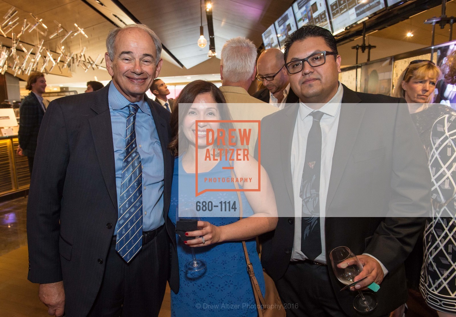 Manny Barbara, Vivan Garcia, Victor Garcia, Silicon Valley Wine Auction, Levi's Stadium. 4900 Marie P DeBartolo Way, April 16th, 2016, Photo #680-1114 Manny Barbara, Vivan Garcia, Victor Garcia, Photo #680-1114