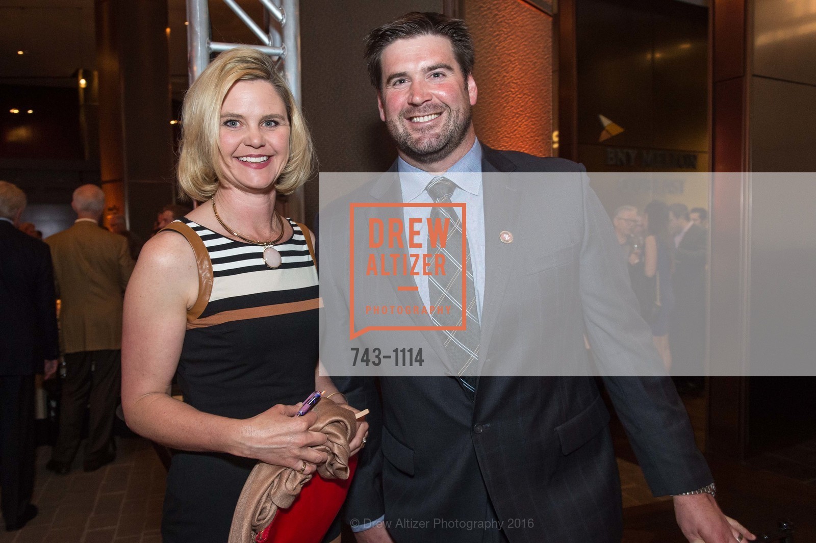 Terry Karwoski, Eric Heitmann, Silicon Valley Wine Auction, Levi's Stadium. 4900 Marie P DeBartolo Way, April 16th, 2016, Photo #743-1114 Terry Karwoski, Eric Heitmann, Photo #743-1114
