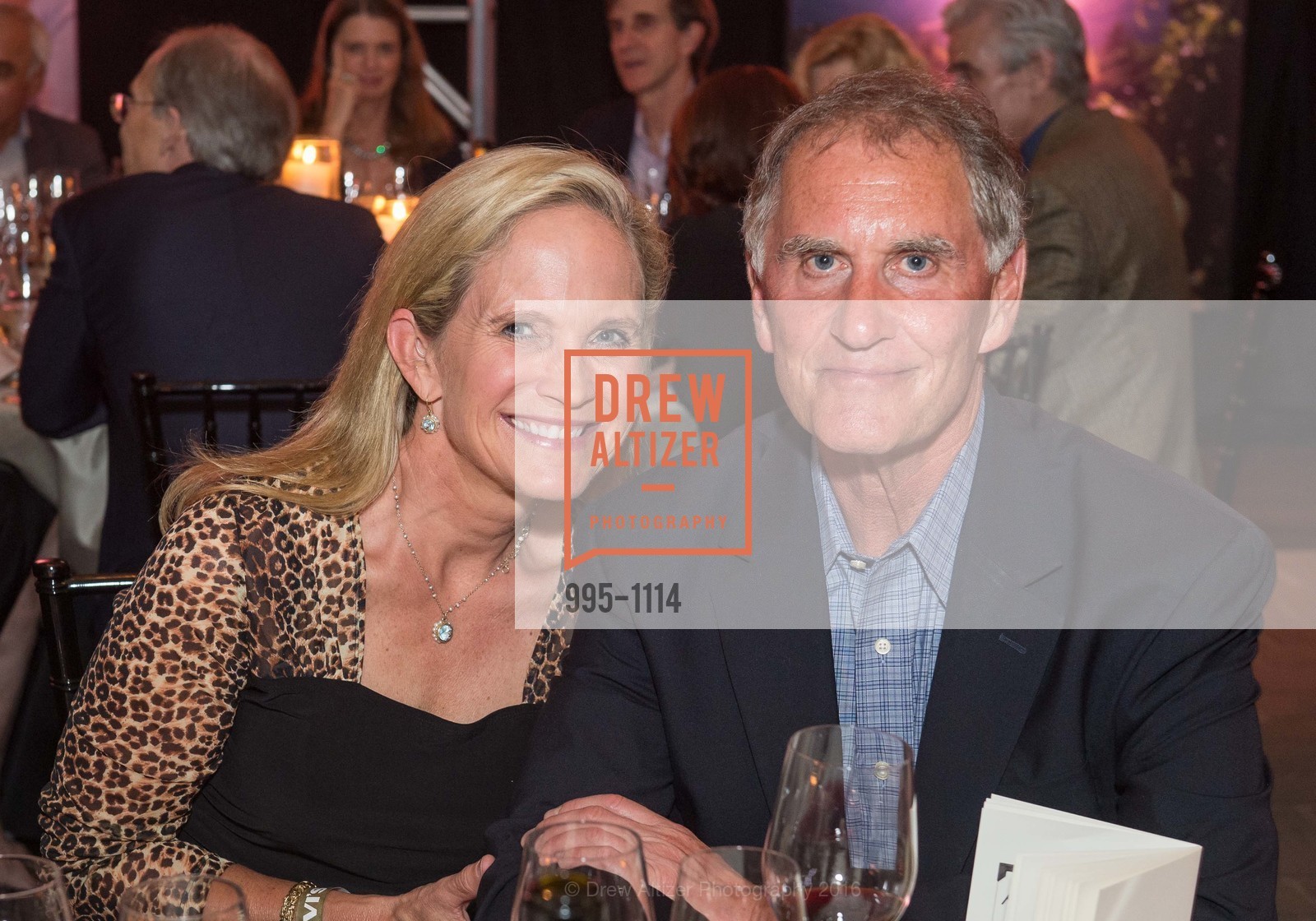 Sally Peck, Herb Tieger, Silicon Valley Wine Auction, Levi's Stadium. 4900 Marie P DeBartolo Way, April 16th, 2016, Photo #995-1114 Sally Peck, Herb Tieger, Photo #995-1114