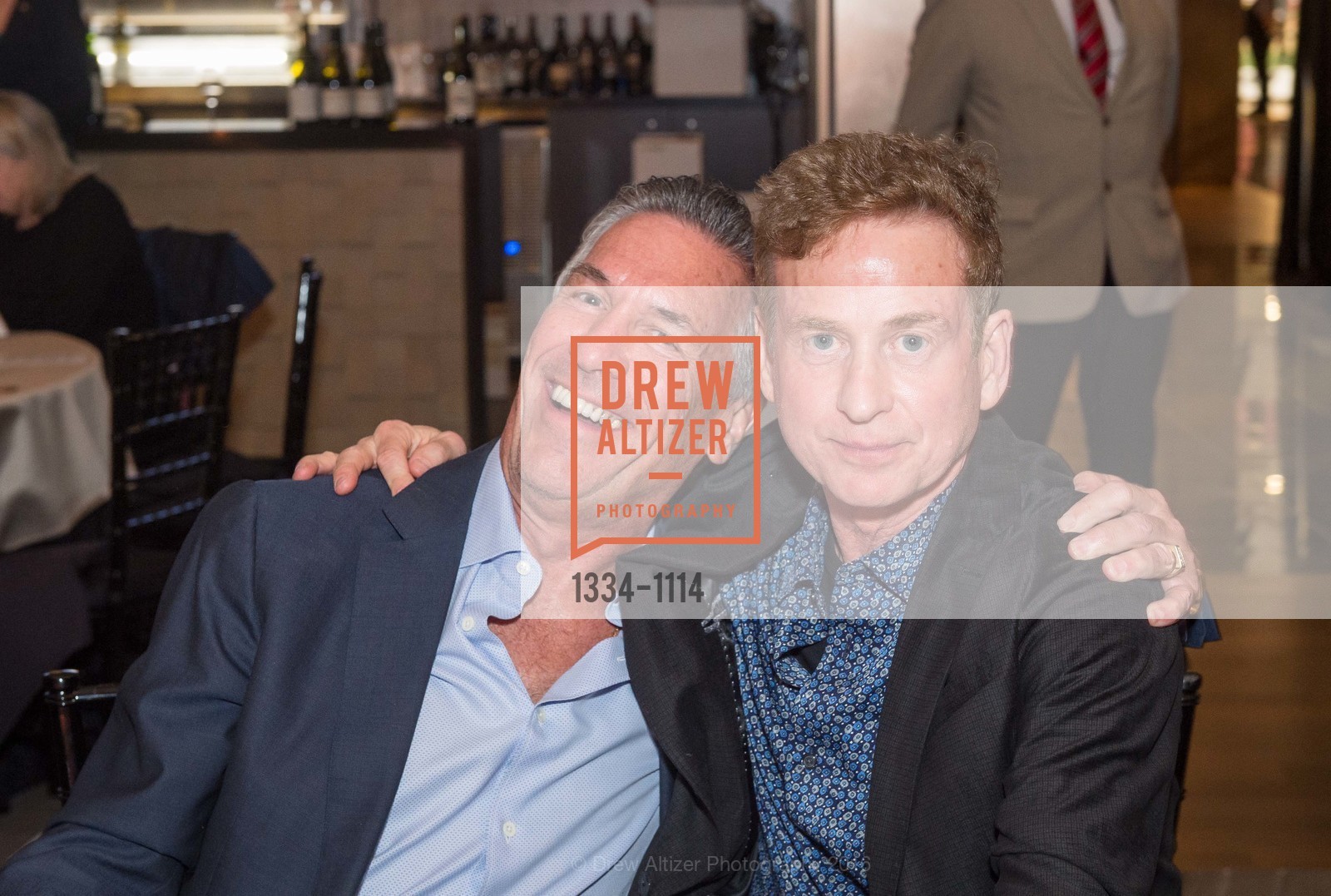 Mike Splinter, Ken Hausman, Silicon Valley Wine Auction, Levi's Stadium. 4900 Marie P DeBartolo Way, April 16th, 2016, Photo #1334-1114 Mike Splinter, Ken Hausman, Photo #1334-1114