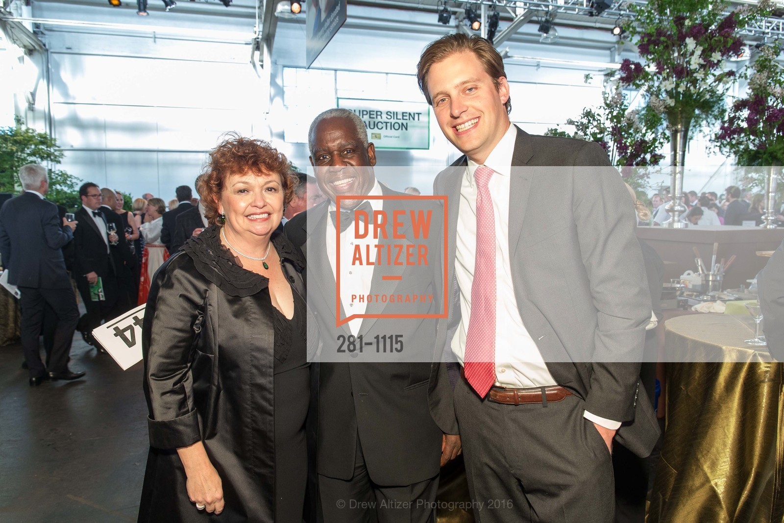 Rosemary Wong, Jose Allen, Michael Bannon, Meals on Wheels 29th Annual Star Chefs & Vintners Gala, Fort Mason Center. 2 Marina Blvd, April 17th, 2016, Photo #281-1115 Rosemary Wong, Jose Allen, Michael Bannon, Photo #281-1115