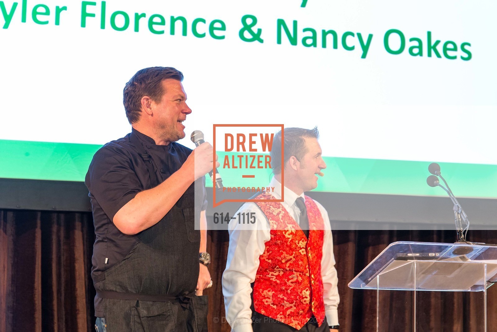 Tyler Florence, Greg Quiroga, Meals on Wheels 29th Annual Star Chefs & Vintners Gala, Fort Mason Center. 2 Marina Blvd, April 17th, 2016, Photo #614-1115 Tyler Florence, Greg Quiroga, Photo #614-1115