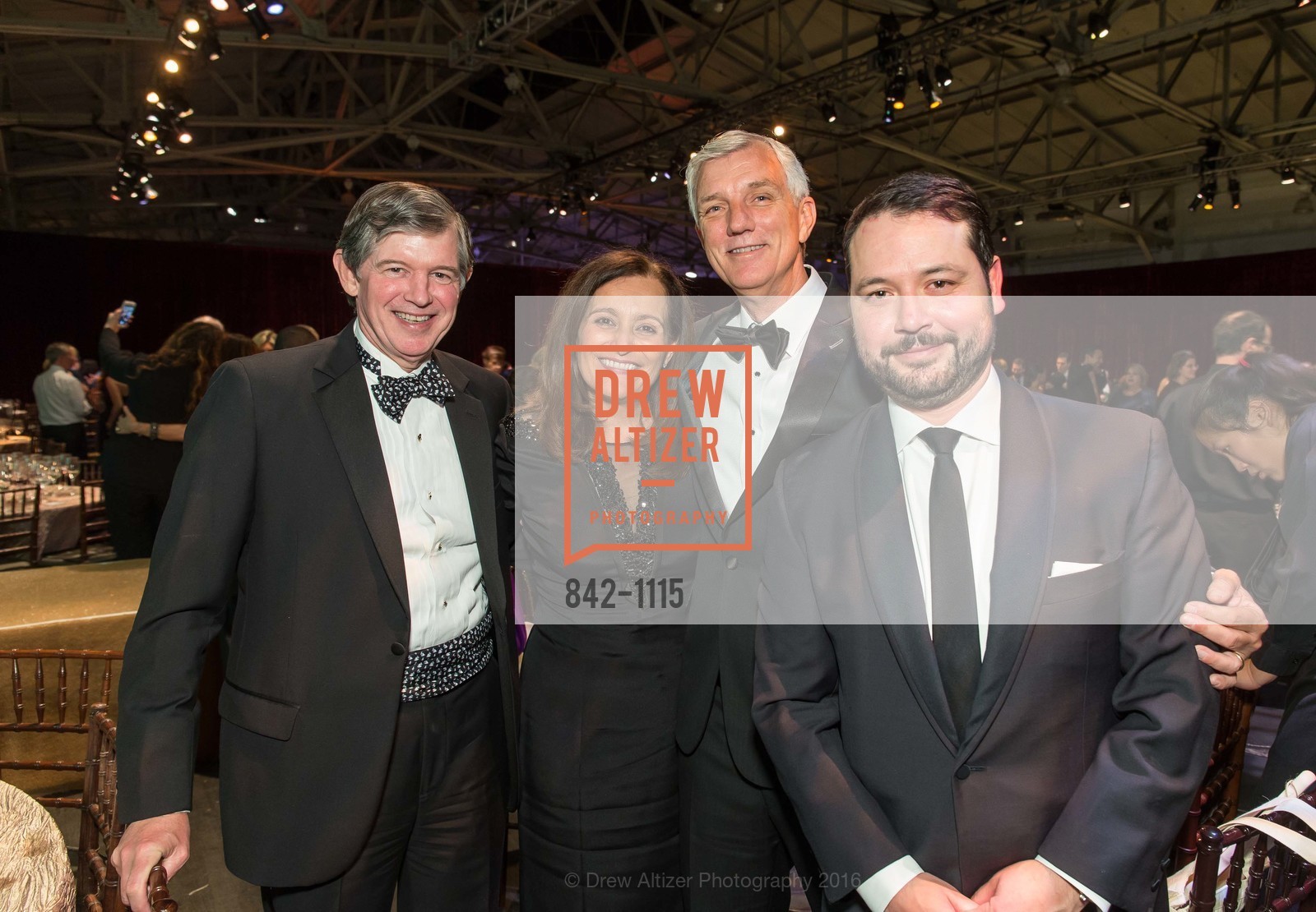 Tony Earley, Geisha Williams, Jay Williams Brendan Hernandez, Meals on Wheels 29th Annual Star Chefs & Vintners Gala, Fort Mason Center. 2 Marina Blvd, April 17th, 2016, Photo #842-1115 Tony Earley, Geisha Williams, Jay Williams Brendan Hernandez, Photo #842-1115