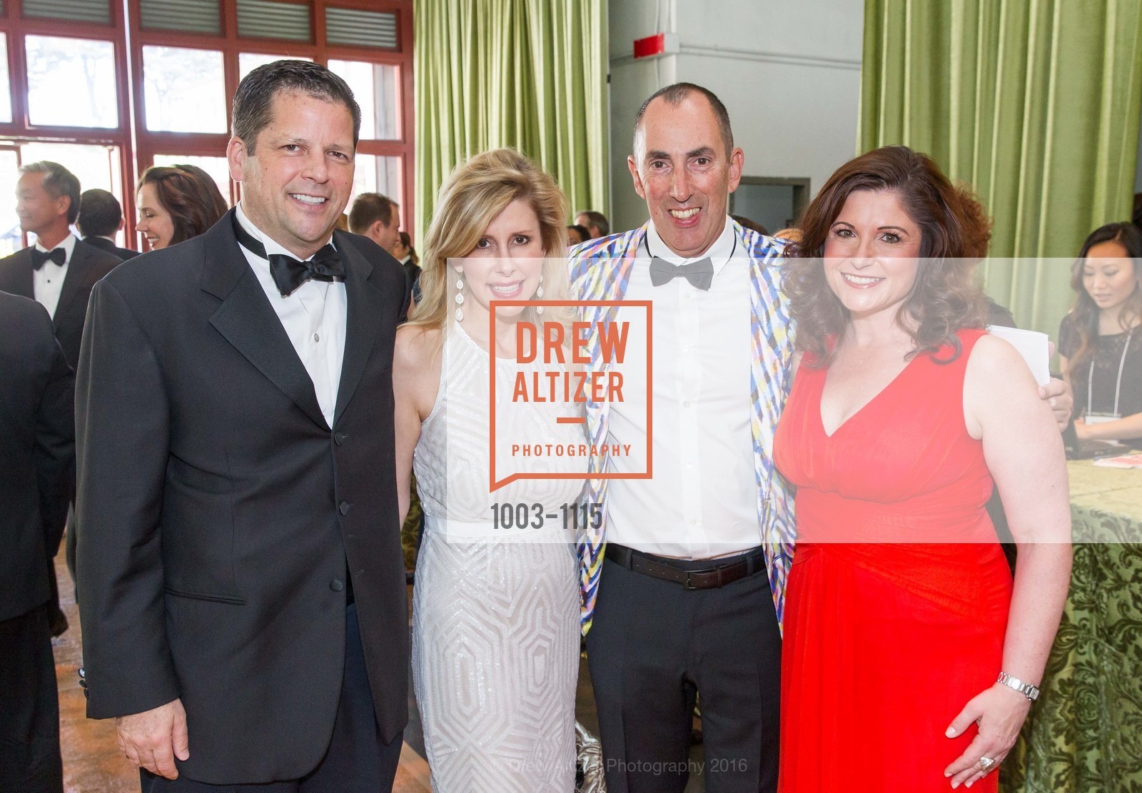 John Rodriguez, Catherine Sersow, Doug Amarello, Barbara Wilcowski, Meals on Wheels 29th Annual Star Chefs & Vintners Gala, Fort Mason Center. 2 Marina Blvd, April 17th, 2016, Photo #1003-1115 John Rodriguez, Catherine Sersow, Doug Amarello, Barbara Wilcowski, Photo #1003-1115