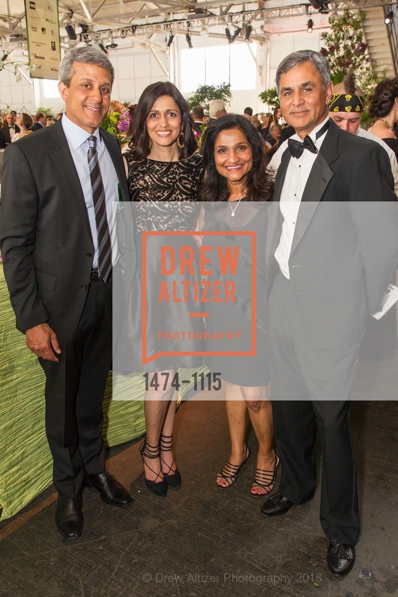 Biren Sood, Tejal Sood, Chitra Shah, Meals on Wheels 29th Annual Star Chefs & Vintners Gala, Fort Mason Center. 2 Marina Blvd, April 17th, 2016, Photo #1474-1115 Biren Sood, Tejal Sood, Chitra Shah, Photo #1474-1115