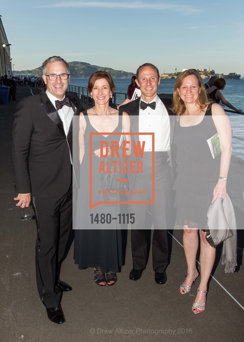 Bill Malesky, Nikki Fox, Tim Fleming, Christy Moyle, Meals on Wheels 29th Annual Star Chefs & Vintners Gala, Fort Mason Center. 2 Marina Blvd, April 17th, 2016, Photo #1480-1115 Bill Malesky, Nikki Fox, Tim Fleming, Christy Moyle, Photo #1480-1115