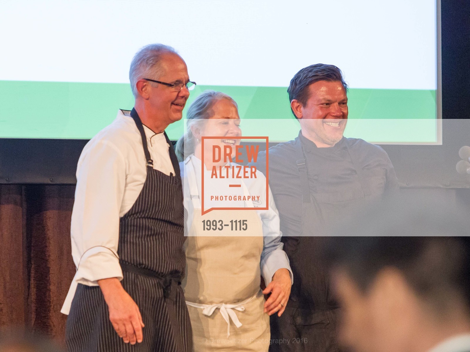 Gary Danko, Nancy Oakes, Tyler Florence, Meals on Wheels 29th Annual Star Chefs & Vintners Gala, Fort Mason Center. 2 Marina Blvd, April 17th, 2016, Photo #1993-1115 Gary Danko, Nancy Oakes, Tyler Florence, Photo #1993-1115