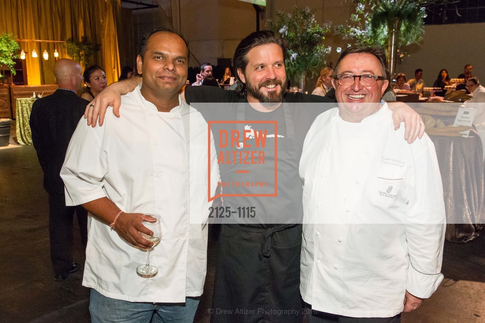 William Warner, Xavier Solomon, Meals on Wheels 29th Annual Star Chefs & Vintners Gala, Fort Mason Center. 2 Marina Blvd, April 17th, 2016, Photo #2125-1115 William Warner, Xavier Solomon, Photo #2125-1115