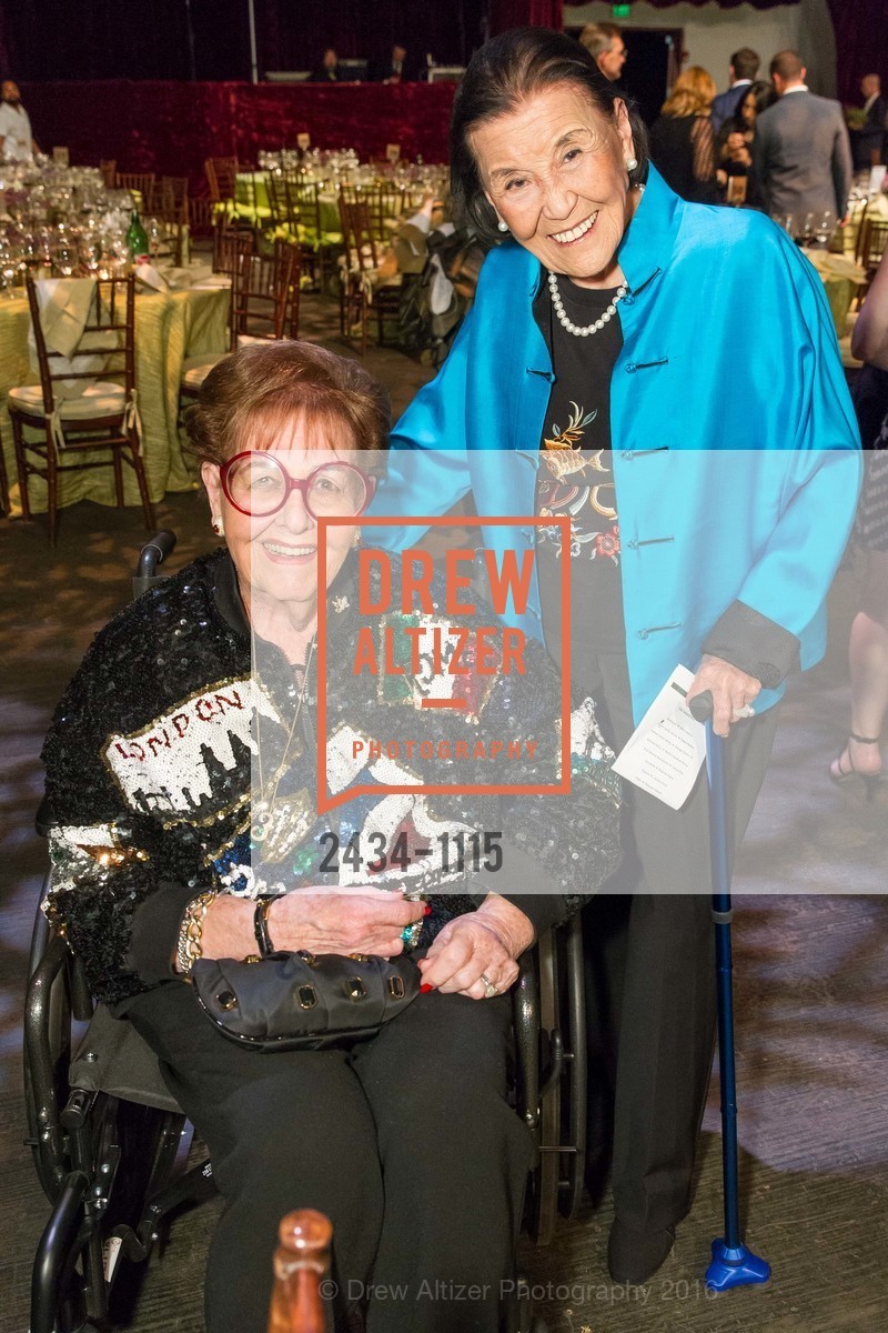 Yvonne Sangiacomo, Cecilia Chang, Meals on Wheels 29th Annual Star Chefs & Vintners Gala, Fort Mason Center. 2 Marina Blvd, April 17th, 2016, Photo #2434-1115 Yvonne Sangiacomo, Cecilia Chang, Photo #2434-1115