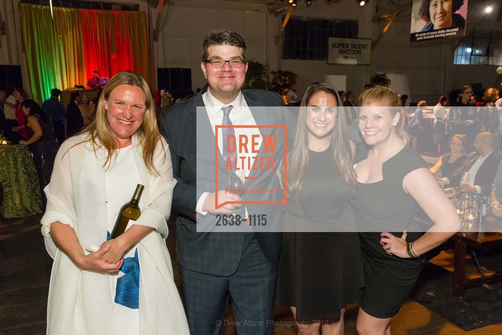 Margaret Blodgett, Keith Blodgett, Laura Davis, Meals on Wheels 29th Annual Star Chefs & Vintners Gala, Fort Mason Center. 2 Marina Blvd, April 17th, 2016, Photo #2638-1115 Margaret Blodgett, Keith Blodgett, Laura Davis, Photo #2638-1115
