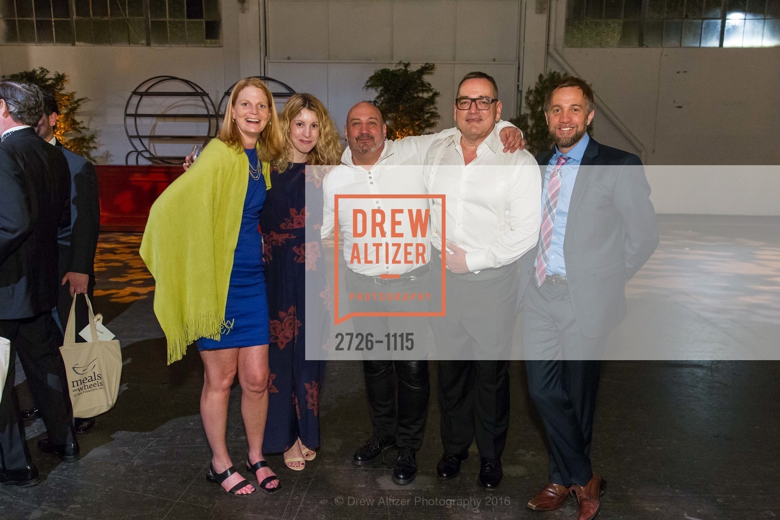 Cissie Bonini, Katie Cody, Craig Gavini, Ashley McCumber, Karl Robillard, Meals on Wheels 29th Annual Star Chefs & Vintners Gala, Fort Mason Center. 2 Marina Blvd, April 17th, 2016, Photo #2726-1115 Cissie Bonini, Katie Cody, Craig Gavini, Ashley McCumber, Karl Robillard, Photo #2726-1115