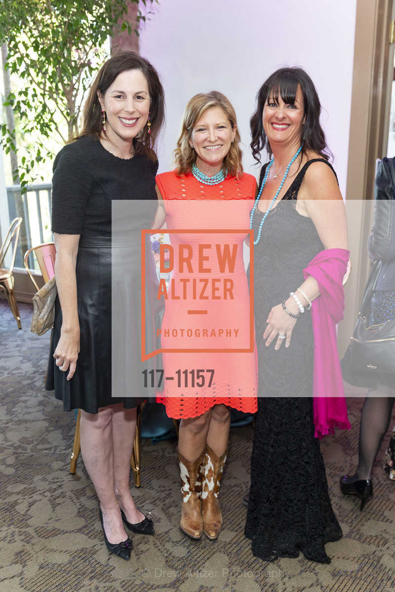 Mary Miller, Amanda Mortimer, Elizabeth Minnick, Give Breast Cancer the Boot 2018, Fort Mason General's Residence. 1 Fort Mason, San Francisco, CA 94109, Photo #117-11157 Mary Miller, Amanda Mortimer, Elizabeth Minnick, Photo #117-11157