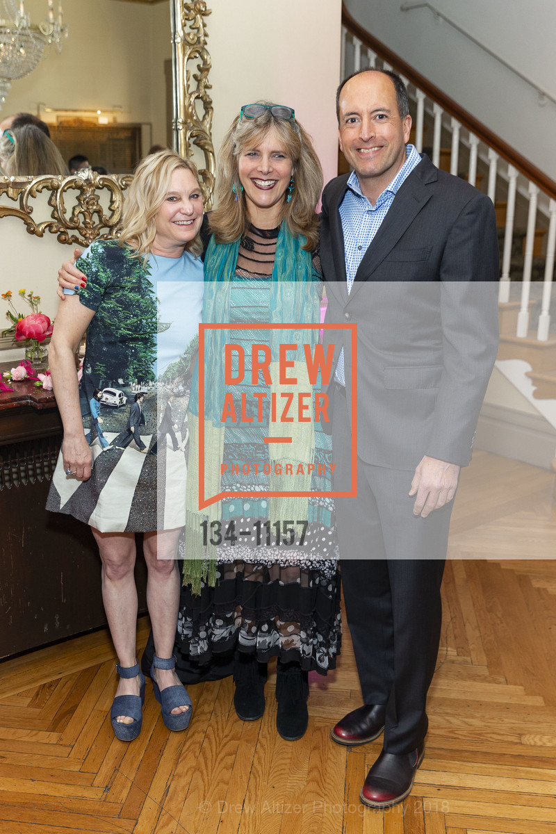 Jessica Galloway, Laura Esserman, Jeff Belkora, Give Breast Cancer the Boot 2018, Fort Mason General's Residence. 1 Fort Mason, San Francisco, CA 94109, May 4th, 2018, Photo #134-11157 Jessica Galloway, Laura Esserman, Jeff Belkora, Photo #134-11157