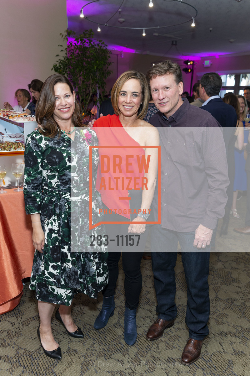 Jane Mortimer, Sarah Byrne, Tom Byrne, Give Breast Cancer the Boot 2018, Fort Mason General's Residence. 1 Fort Mason, San Francisco, CA 94109, Photo #283-11157 Jane Mortimer, Sarah Byrne, Tom Byrne, Photo #283-11157
