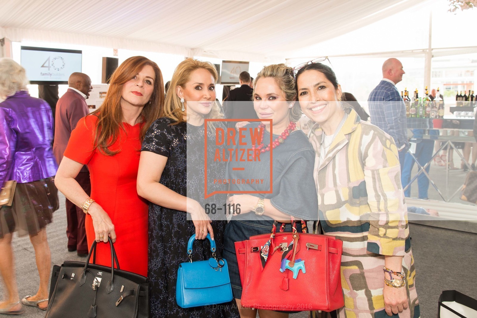 Farah Makras, Brenda Zarate, Rada Katz, Maya Meux, Family Builders 40th Anniversary Celebration, St. Regis, April 19th, 2016, Photo #68-1116 Farah Makras, Brenda Zarate, Rada Katz, Maya Meux, Photo #68-1116