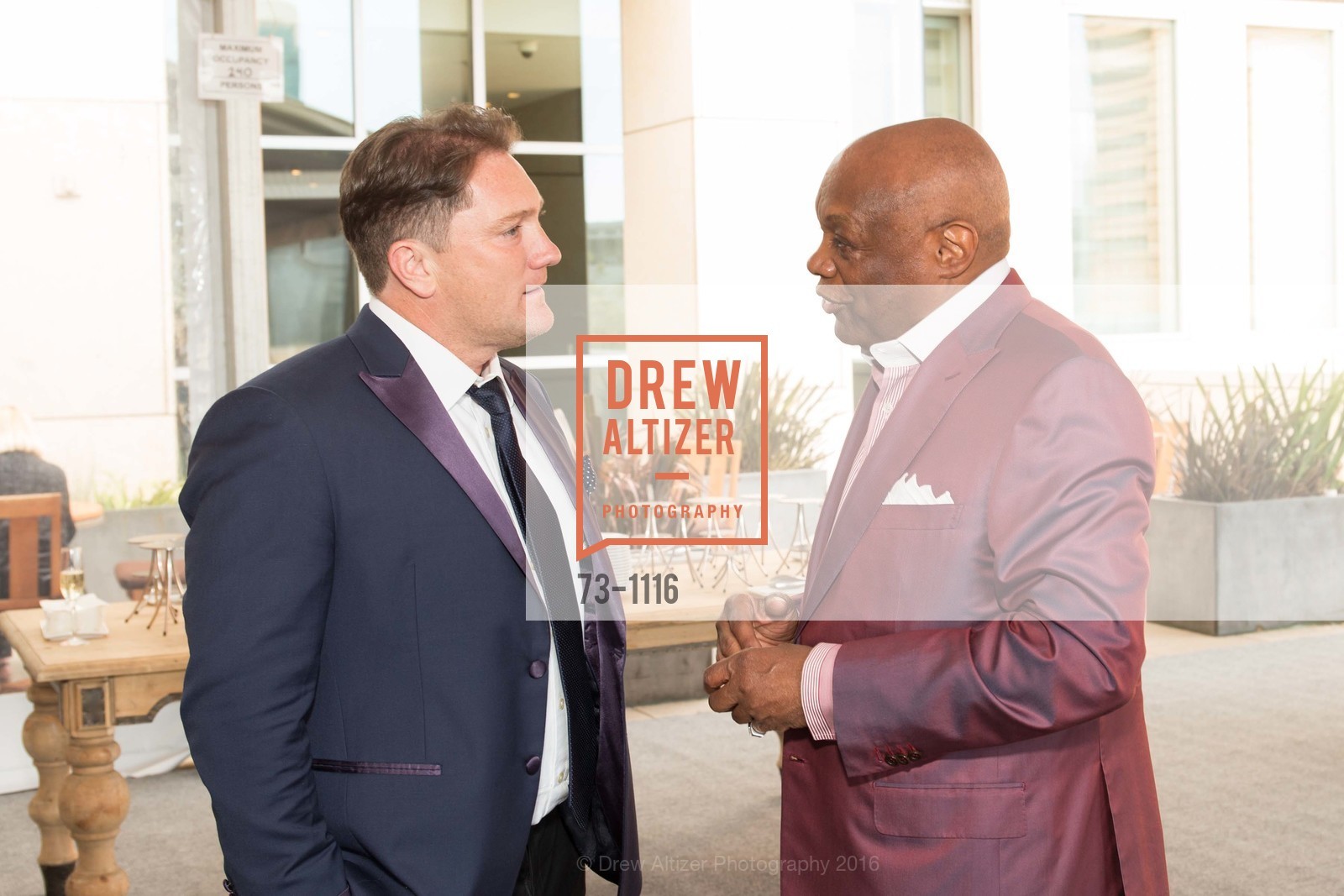 Liam Mayclem, Willie Brown, Family Builders 40th Anniversary Celebration, St. Regis, April 19th, 2016, Photo #73-1116 Liam Mayclem, Willie Brown, Photo #73-1116