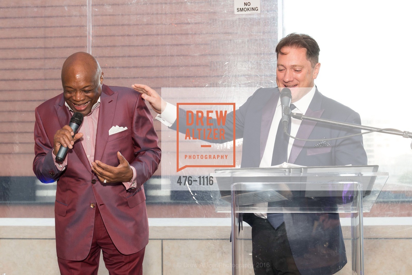Willie Brown, Liam Mayclem, Family Builders 40th Anniversary Celebration, St. Regis, April 19th, 2016, Photo #476-1116 Willie Brown, Liam Mayclem, Photo #476-1116