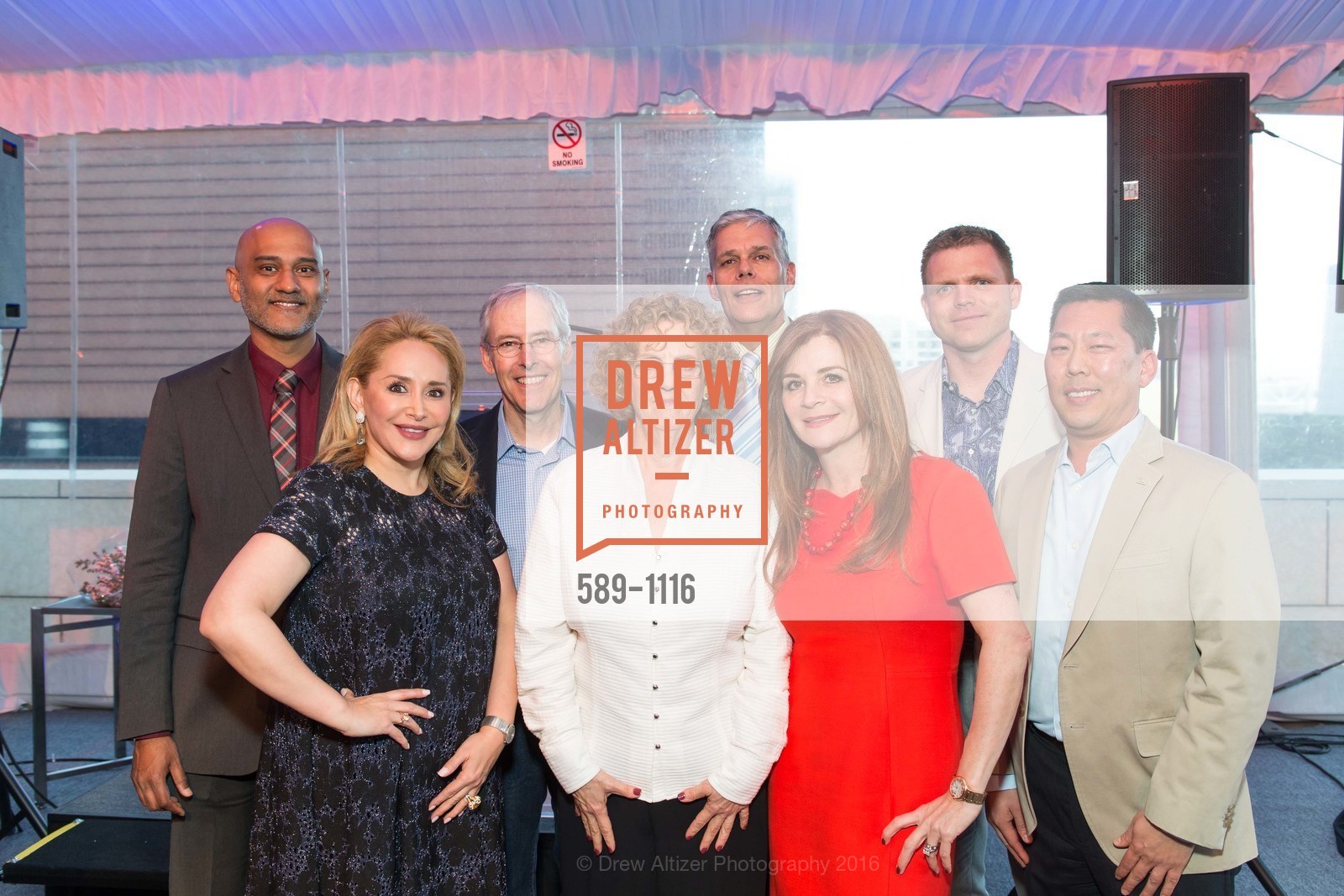 Mahesh Patki, Brenda Zarate, Mark Randall, Jill Jacobs, Les Pappas, Farah Makras, Jindra Dackar, Garrett Hayashido, Family Builders 40th Anniversary Celebration, St. Regis, April 19th, 2016, Photo #589-1116 Mahesh Patki, Brenda Zarate, Mark Randall, Jill Jacobs, Les Pappas, Farah Makras, Jindra Dackar, Garrett Hayashido, Photo #589-1116