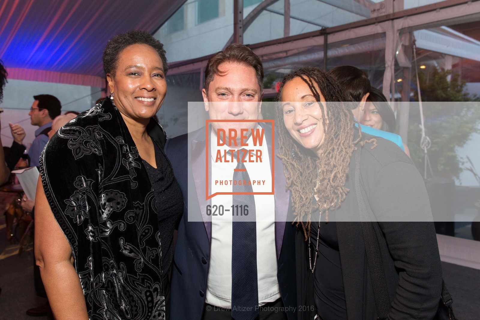Linda Slaughter, Liam Mayclem, Kathy Ellis, Family Builders 40th Anniversary Celebration, St. Regis, April 19th, 2016, Photo #620-1116 Linda Slaughter, Liam Mayclem, Kathy Ellis, Photo #620-1116