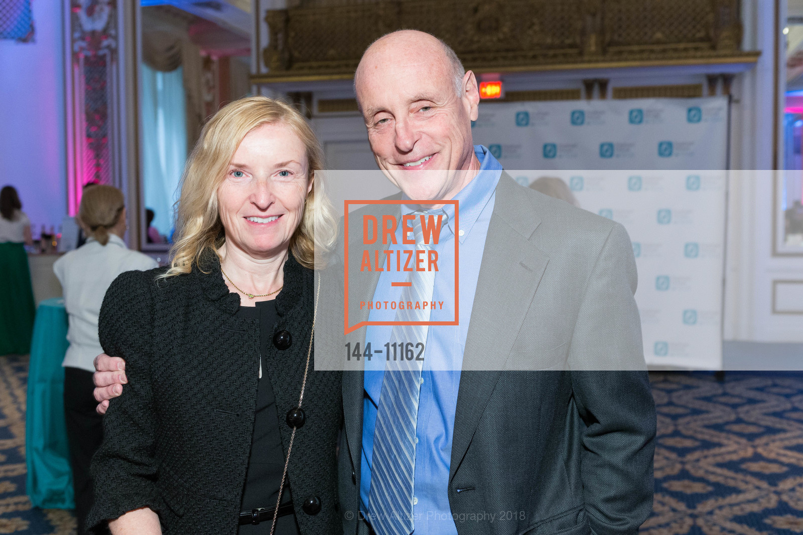 Barbara Goodyear, Stephen Rosenfield, Raphael House Gala 2018, Palace Hotel. 2 New Montgomery Street, May 5th, 2018, Photo #144-11162 Barbara Goodyear, Stephen Rosenfield, Photo #144-11162