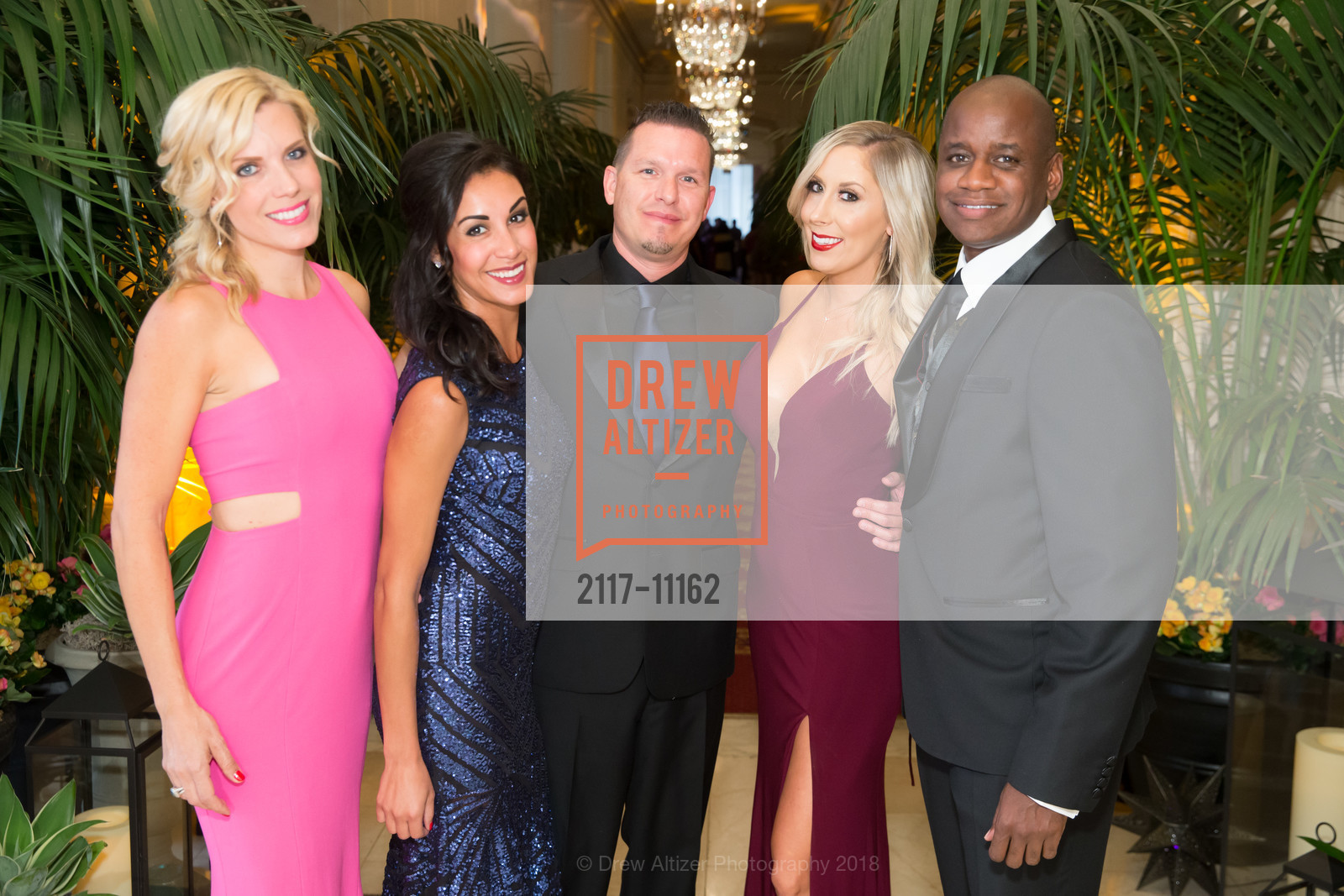 Paige O'Brien, Juliana Mercer, Mike Bacus, Zabrina Hale, Craig Martin, Raphael House Gala 2018, Palace Hotel. 2 New Montgomery Street, May 5th, 2018, Photo #2117-11162 Paige O'Brien, Juliana Mercer, Mike Bacus, Zabrina Hale, Craig Martin, Photo #2117-11162