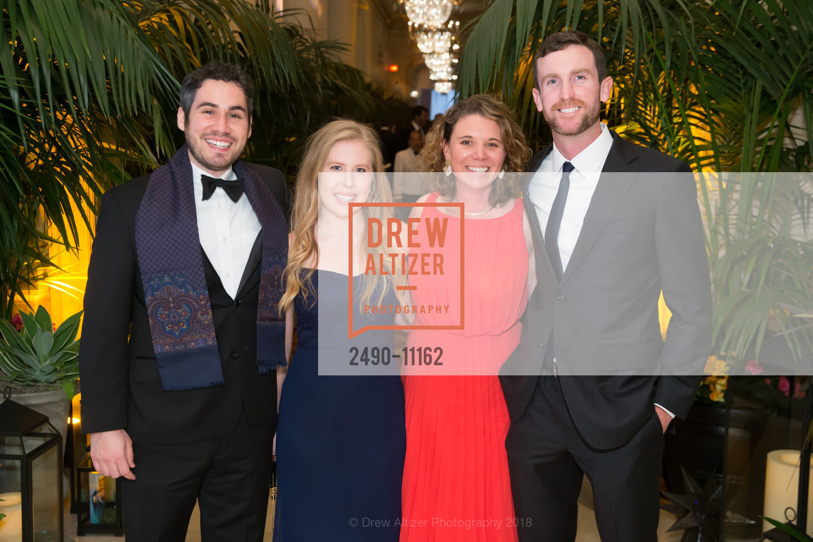 Max Bernstein, Merritt Delp, Libby Perkins, Alex Perkins, Raphael House Gala 2018, Palace Hotel. 2 New Montgomery Street, May 5th, 2018, Photo #2490-11162 Max Bernstein, Merritt Delp, Libby Perkins, Alex Perkins, Photo #2490-11162