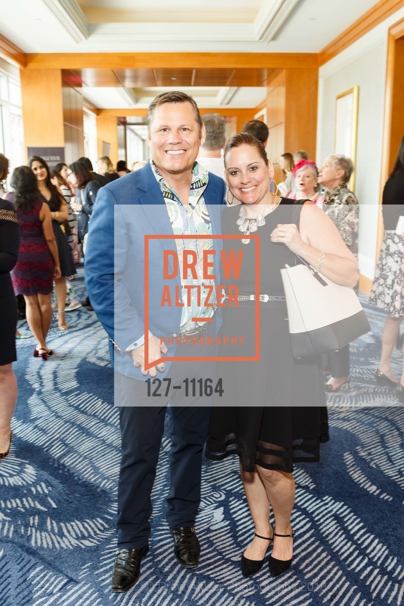 Mark Calvano, Julie Weber, Saint Francis Foundation presents Wine Women & Shoes 2018, Four Seasons Hotel SF, Veranda and Ballroom. 757 Market Street, May 6th, 2018, Photo #127-11164 Mark Calvano, Julie Weber, Photo #127-11164
