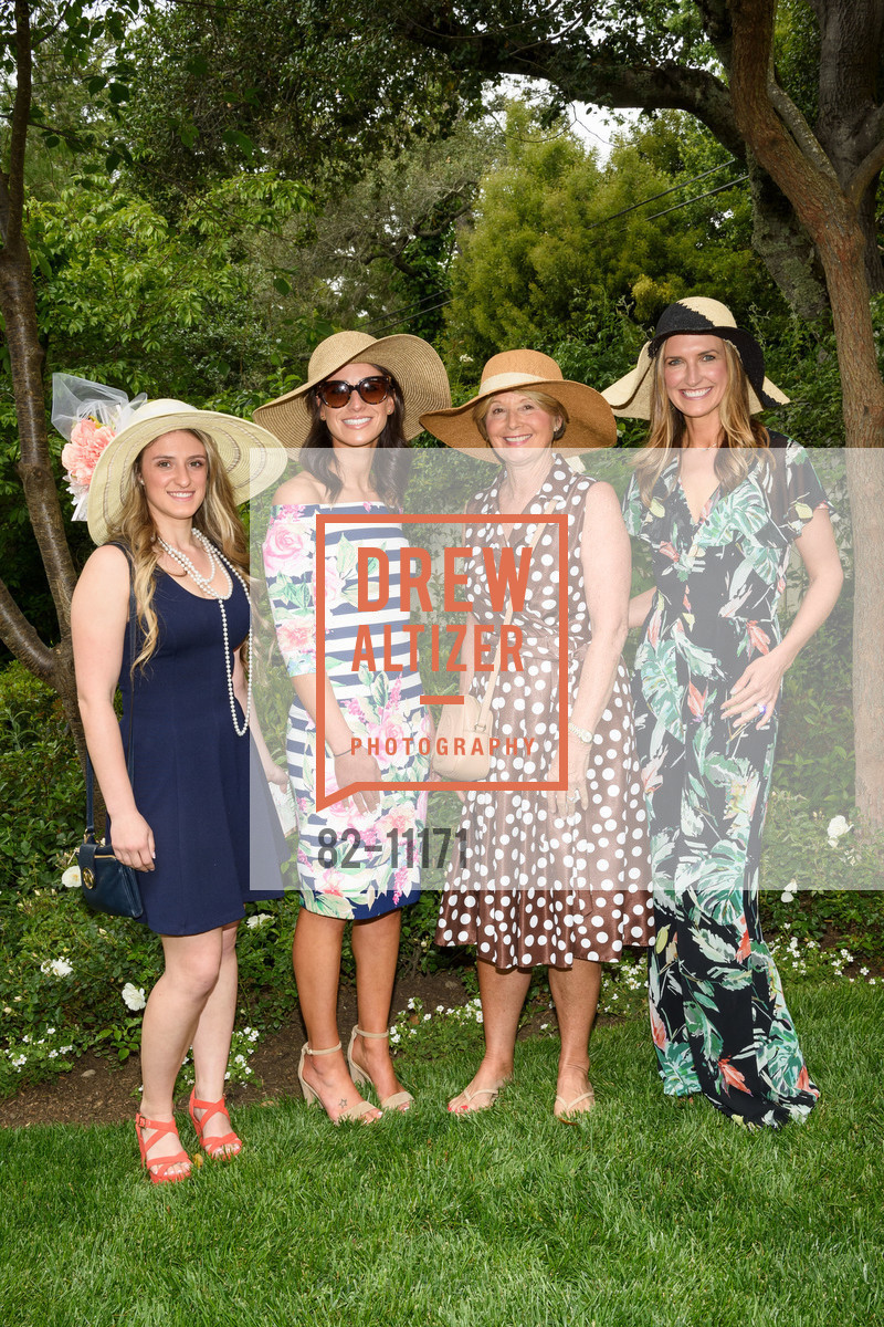 Mia Toracca, Mariel Wegener, Debbie Rivard, Haley Dow, Ambassadors for UCSF Benioff Children's Hospital San Francisco Kentucky Derby Party, Private Residence. 18 Makin Grade, May 5th, 2018, Photo #82-11171 Mia Toracca, Mariel Wegener, Debbie Rivard, Haley Dow, Photo #82-11171