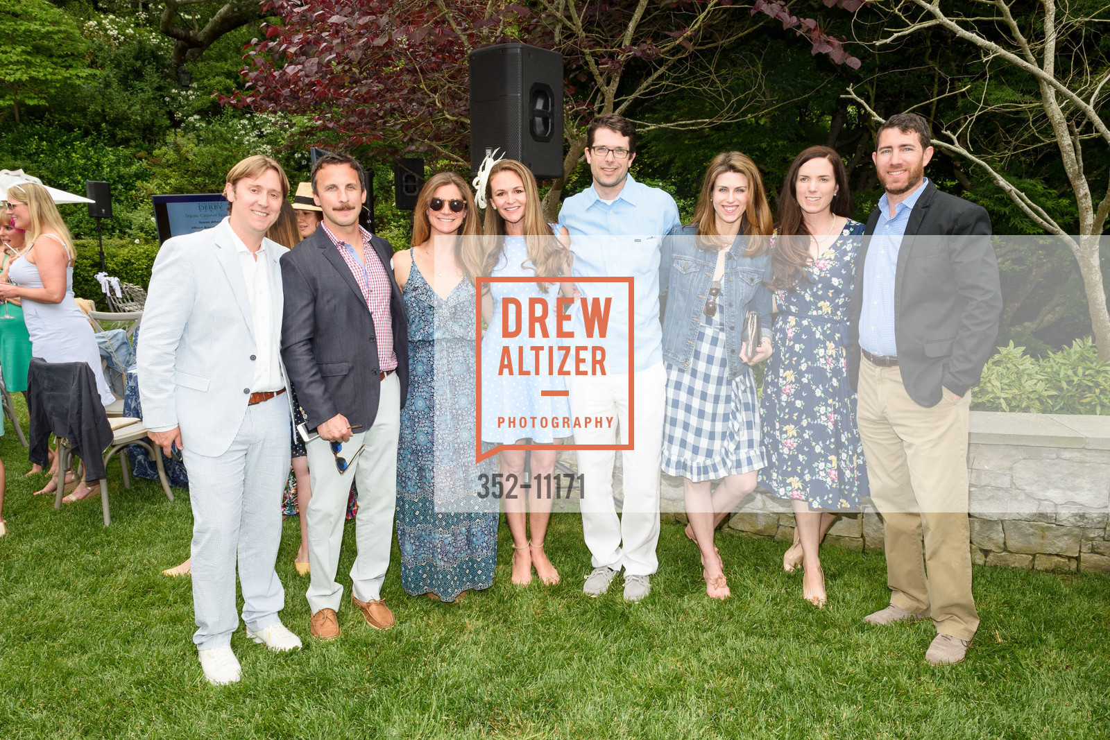 Brad Holden, Nicole Holden, Paige Hagan Sprincin, Phillip Sprincin, Ambassadors for UCSF Benioff Children's Hospital San Francisco Kentucky Derby Party, Private Residence. 18 Makin Grade, May 5th, 2018, Photo #352-11171 Brad Holden, Nicole Holden, Paige Hagan Sprincin, Phillip Sprincin, Photo #352-11171
