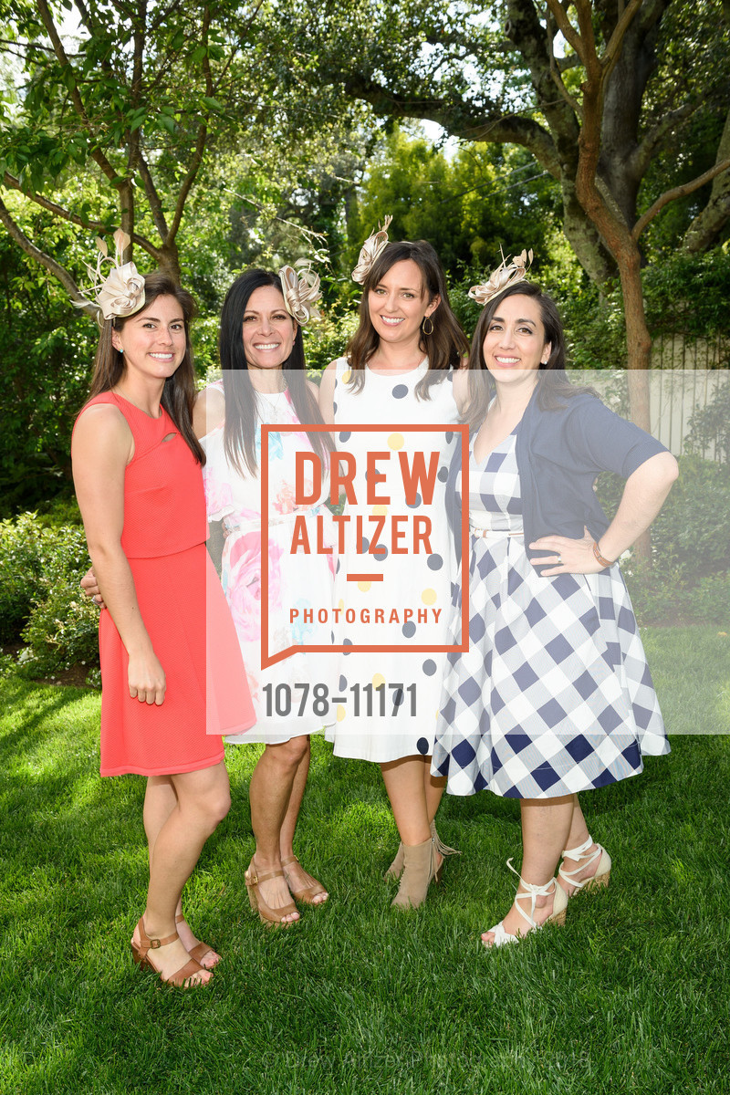 Nikki Tobia, Denise Coleman, Kim Murphy, Heather Hoover, Ambassadors for UCSF Benioff Children's Hospital San Francisco Kentucky Derby Party, Private Residence. 18 Makin Grade, May 5th, 2018, Photo #1078-11171 Nikki Tobia, Denise Coleman, Kim Murphy, Heather Hoover, Photo #1078-11171