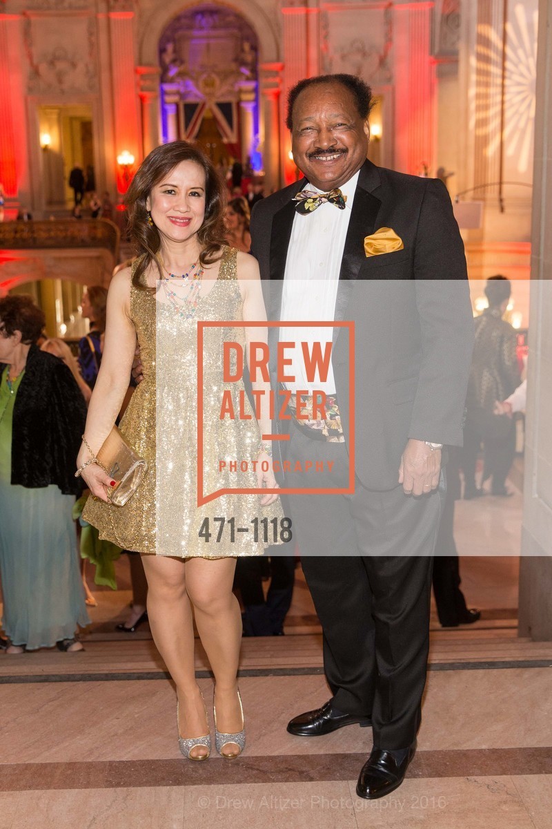 Nina Belle, Charles Belle, San Francisco Opera Guild Presents Nod to Mod Ball Celebrating Matthew Shilvock, City Hall. 1 Dr Carlton B Goodlett Pl, April 20th, 2016, Photo #471-1118 Nina Belle, Charles Belle, Photo #471-1118