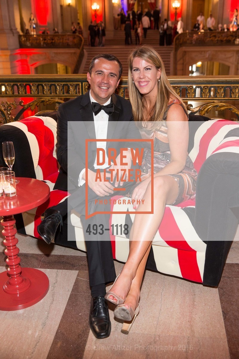 Jorge Jaramillo, Lauren Groff, San Francisco Opera Guild Presents Nod to Mod Ball Celebrating Matthew Shilvock, City Hall. 1 Dr Carlton B Goodlett Pl, April 20th, 2016, Photo #493-1118 Jorge Jaramillo, Lauren Groff, Photo #493-1118