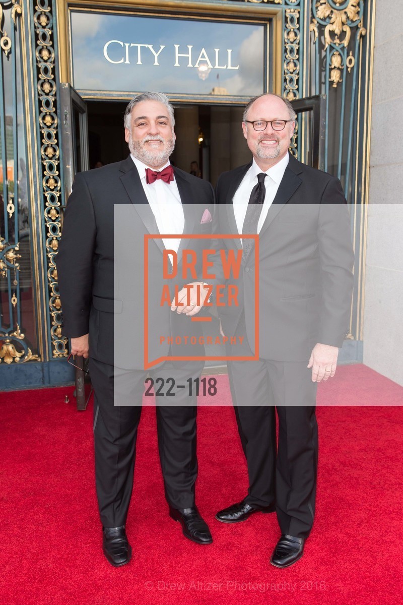 Darryl Carbonaro, Jonathan Moscone, San Francisco Opera Guild Presents Nod to Mod Ball Celebrating Matthew Shilvock, City Hall. 1 Dr Carlton B Goodlett Pl, April 20th, 2016, Photo #222-1118 Darryl Carbonaro, Jonathan Moscone, Photo #222-1118