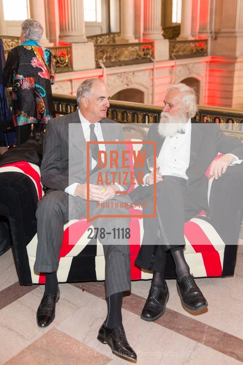 Mike Milstein, Norman Larson, San Francisco Opera Guild Presents Nod to Mod Ball Celebrating Matthew Shilvock, City Hall. 1 Dr Carlton B Goodlett Pl, April 20th, 2016, Photo #278-1118 Mike Milstein, Norman Larson, Photo #278-1118