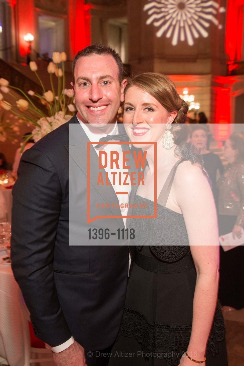 Noah Barr, Laura Sagues, San Francisco Opera Guild Presents Nod to Mod Ball Celebrating Matthew Shilvock, City Hall. 1 Dr Carlton B Goodlett Pl, April 20th, 2016, Photo #1396-1118 Noah Barr, Laura Sagues, Photo #1396-1118