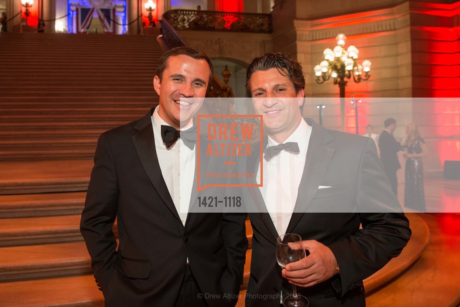Jorge Jaramillo, Michael Raumann, San Francisco Opera Guild Presents Nod to Mod Ball Celebrating Matthew Shilvock, City Hall. 1 Dr Carlton B Goodlett Pl, April 20th, 2016, Photo #1421-1118 Jorge Jaramillo, Michael Raumann, Photo #1421-1118