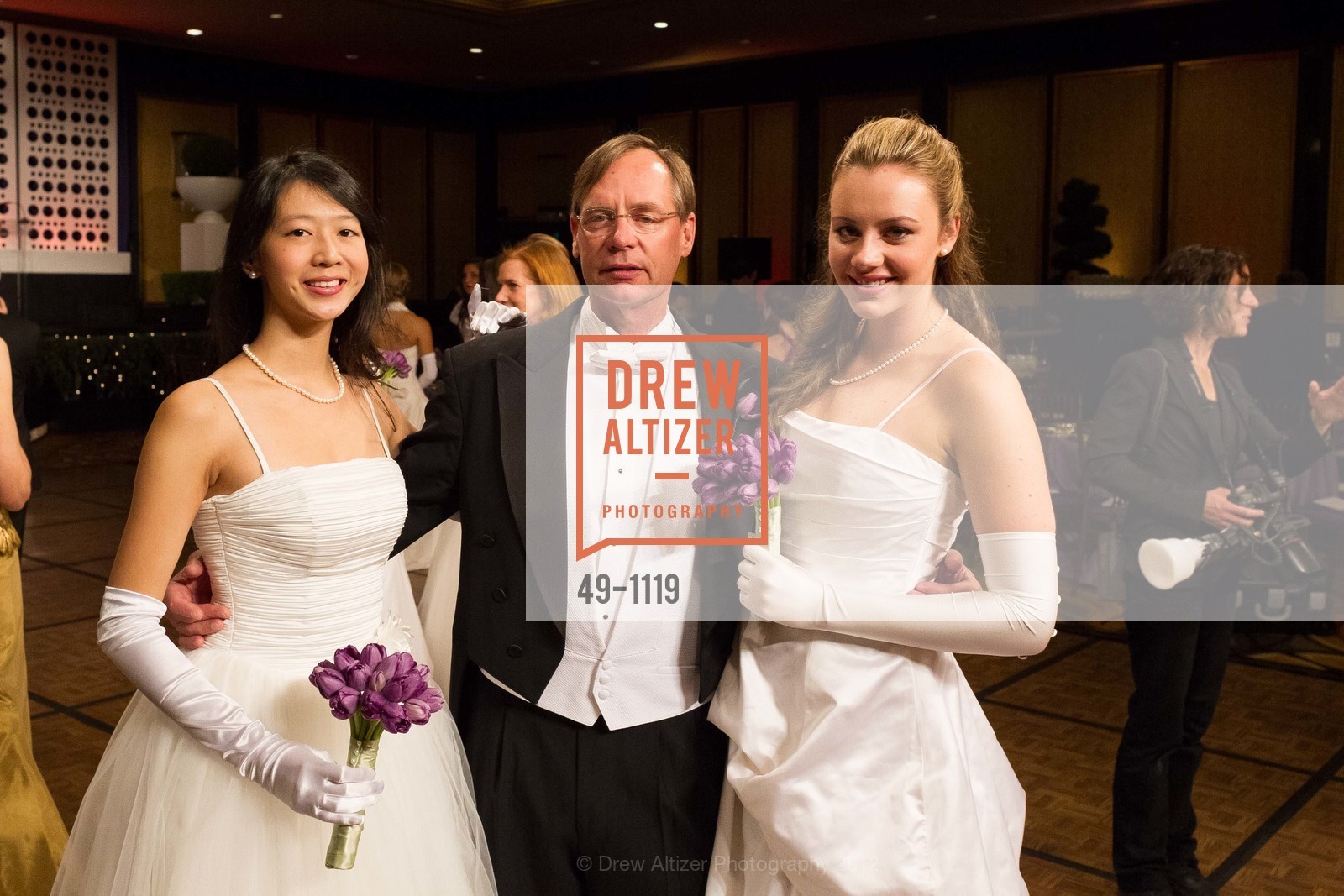 Monica Lim, Craig Healy, Claire Healy, The San Francisco Debutante Ball, Westin St. Francis, June 22nd, 2012, Photo #49-1119 Monica Lim, Craig Healy, Claire Healy, Photo #49-1119