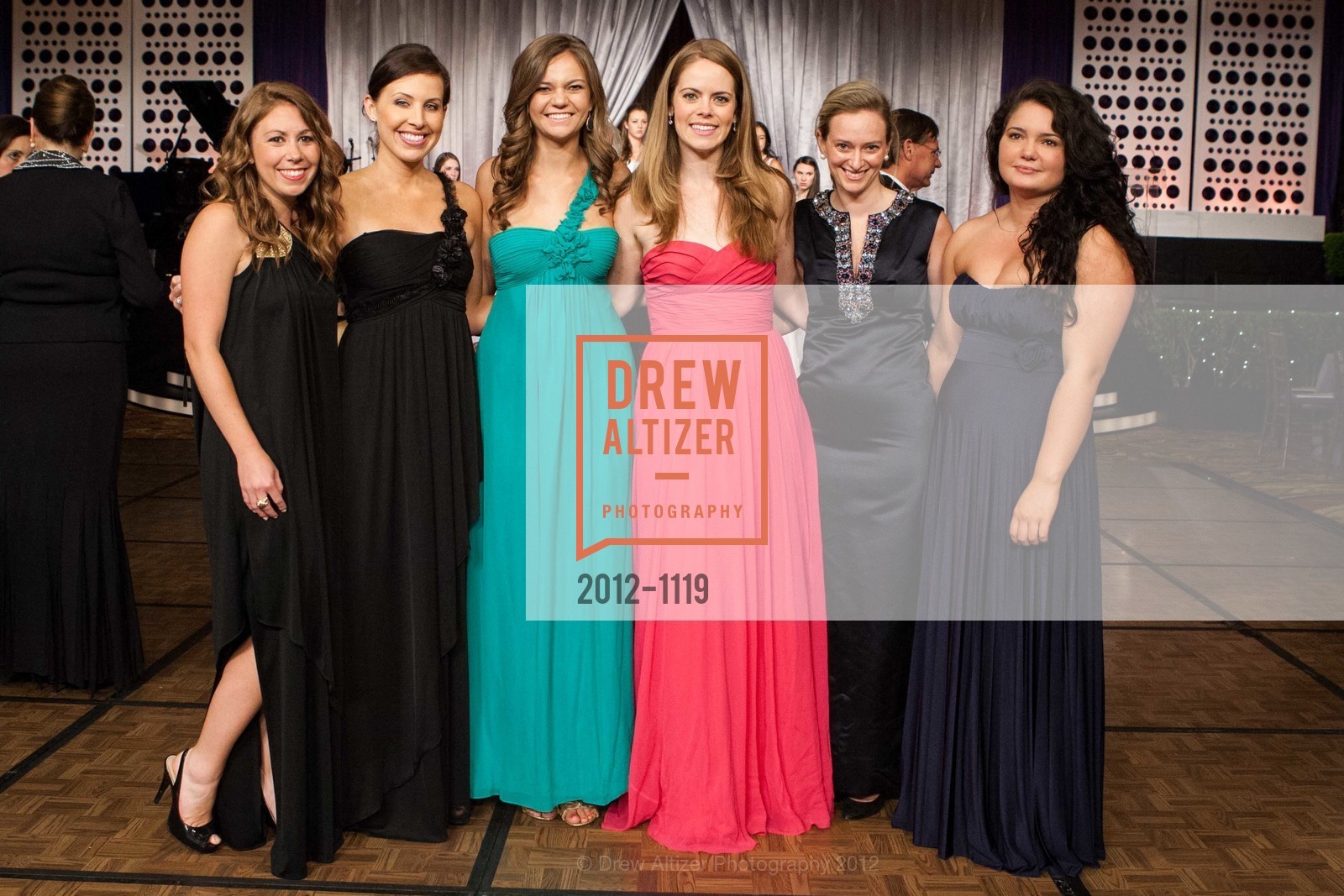 Christina Pella, Kellie Loeffler, Sarah Burke, Bea Cleveland, Angelina McCahey, The San Francisco Debutante Ball, Westin St. Francis, June 22nd, 2012, Photo #2012-1119 Christina Pella, Kellie Loeffler, Sarah Burke, Bea Cleveland, Angelina McCahey, Photo #2012-1119